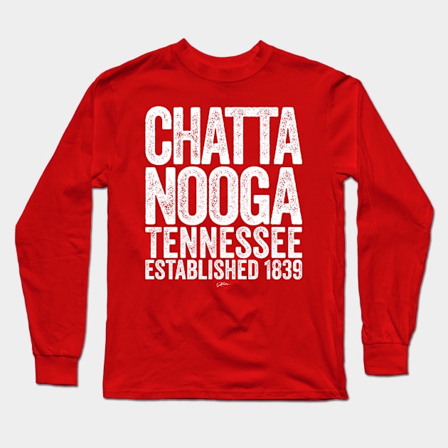 Chattanooga, Tennessee Long Sleeve T-Shirt by jcombs